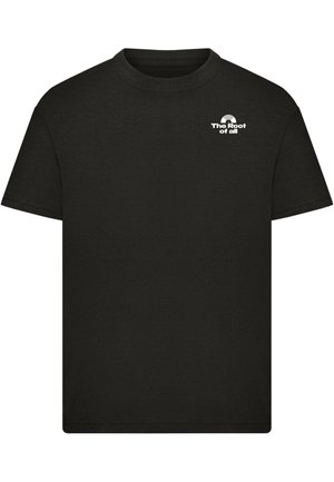Print T-shirt - black