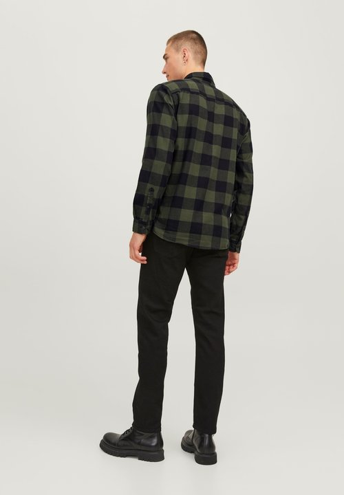 Only & Sons GUDMUND LS CHECKED NOOS - Hemd - forest night/grün