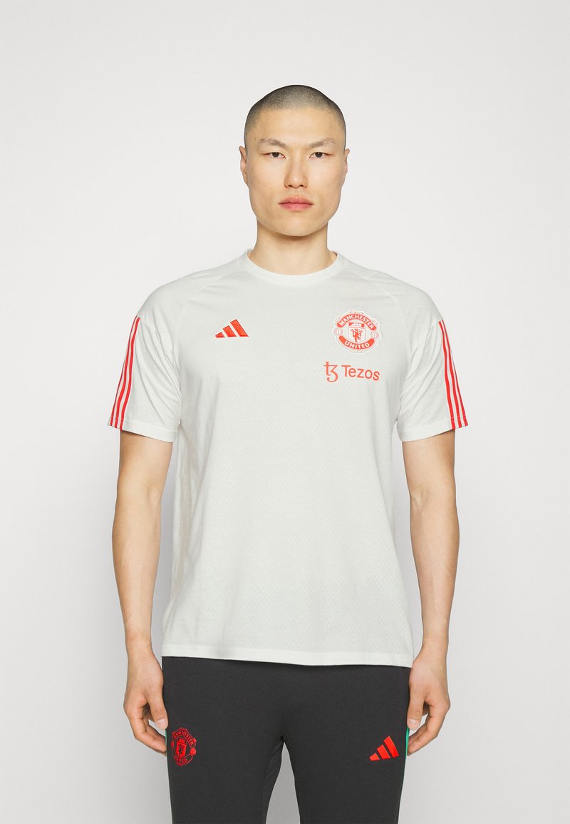 adidas Performance MANCHESTER UNITED TRAINING Sport TShirt core white/weiß Zalando.at
