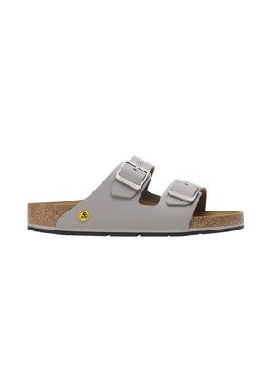 Birkenstock, UNISEX - Pantolette flach - grau