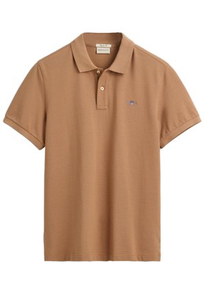 GANT, REG SHIELD PLUS SIZE - Polo - warm khaki