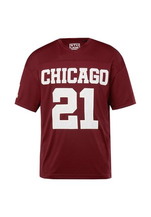 STHUGE FUSSBALL-PRINT, BIS 8 XL - T-Shirt print - rust