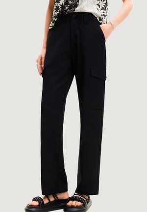 TREVOR - Pantaloni cargo - black