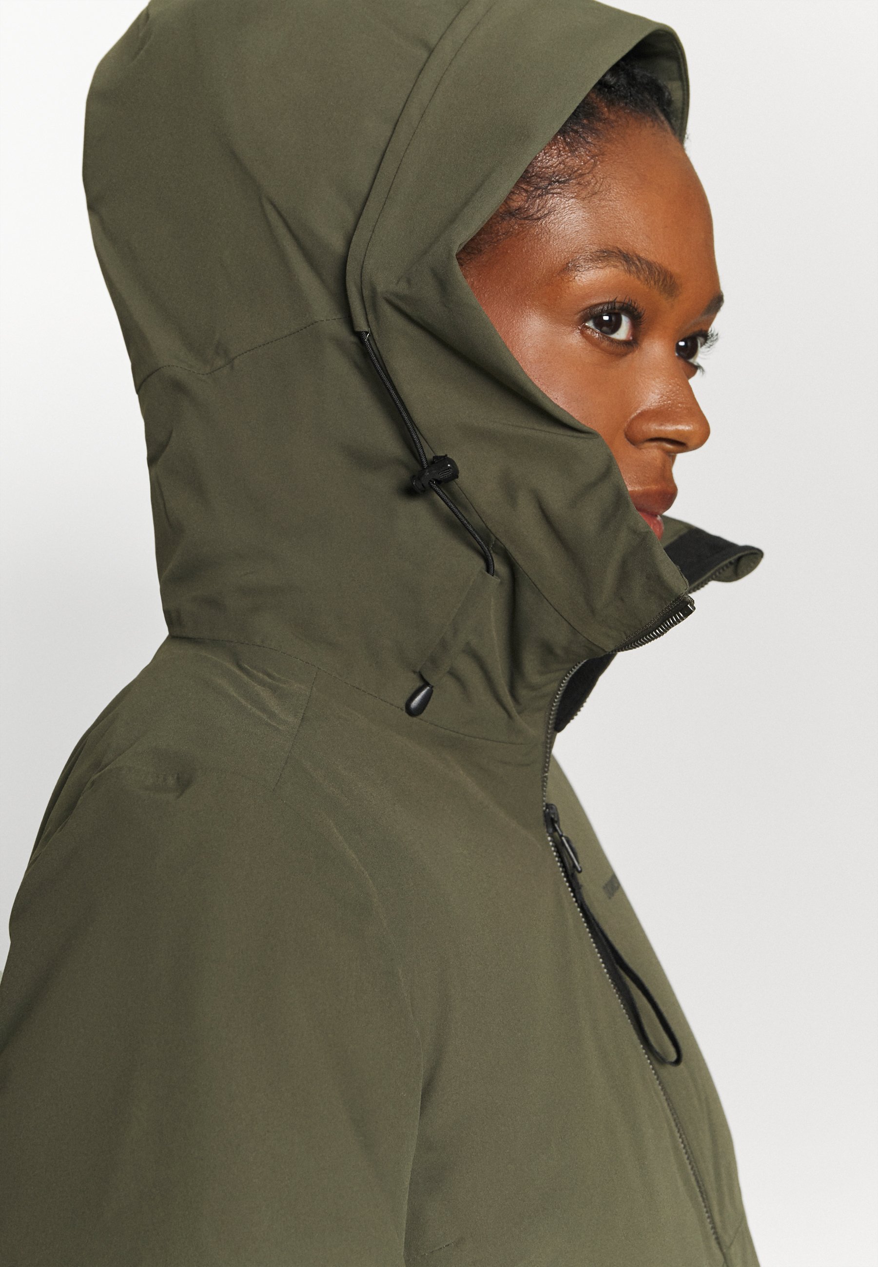 helle parka green
