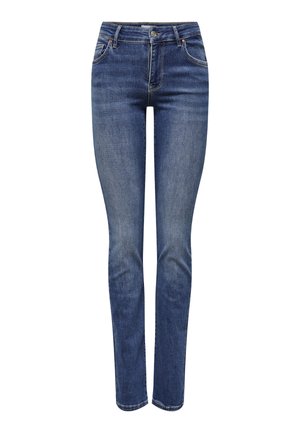 ONLALICIA REG STRT - Straight leg jeans - medium blue denim