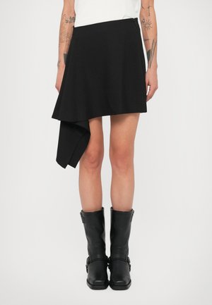 BEAU SKIRT - Fustă mini - black