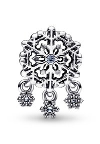 Pandora ICY SNOWFLAKE DROP - Talizman - silver coloured
