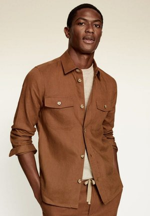 Camicia - burnt orange