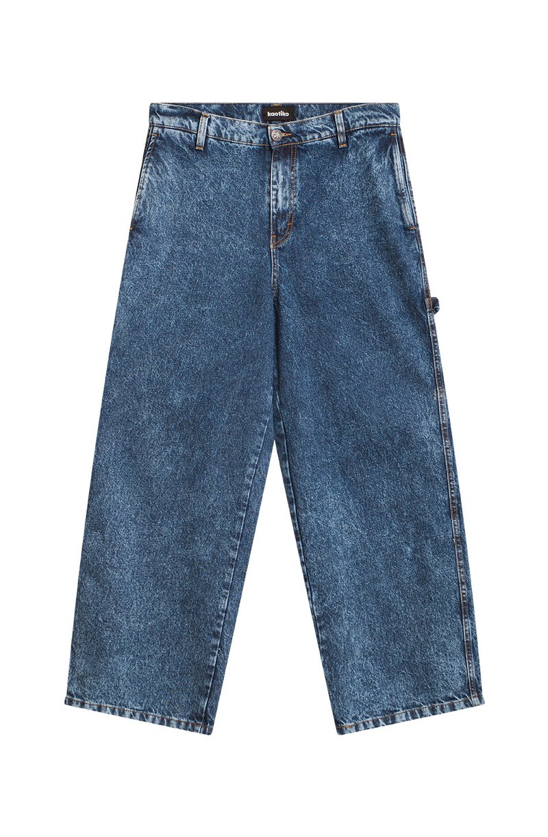 Kaotiko Relaxed fit jeans blauw denim/bluedenim