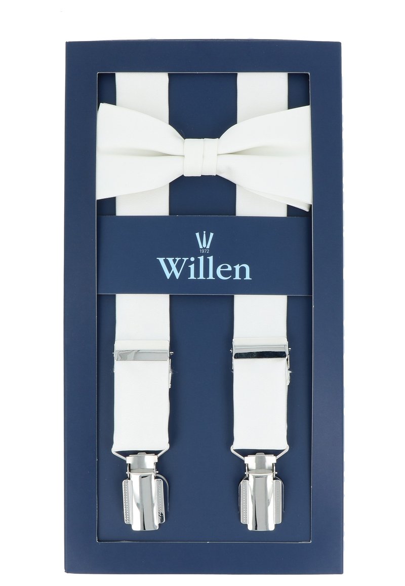WILLEN SET  UNI - Fliege - champagner