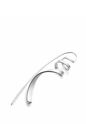 RINGLET RIGHT - Single earring - silver coloured