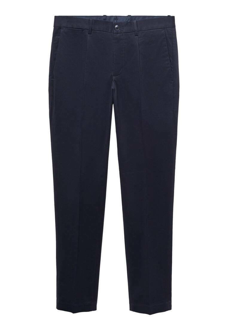 Mango Chino donkerblauw