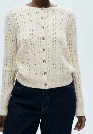 Chaqueta de punto - off-white