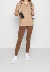 Puma Tröja med dragkedja - beige