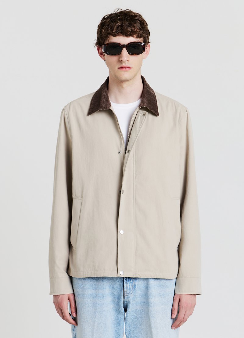 Calliope COLLO EFFETTO - Giacca leggera - beige