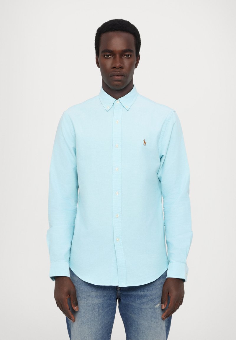 Polo Ralph Lauren - SLIM FIT OXFORD SHIRT - Shirt - aegean blue, Enlarge