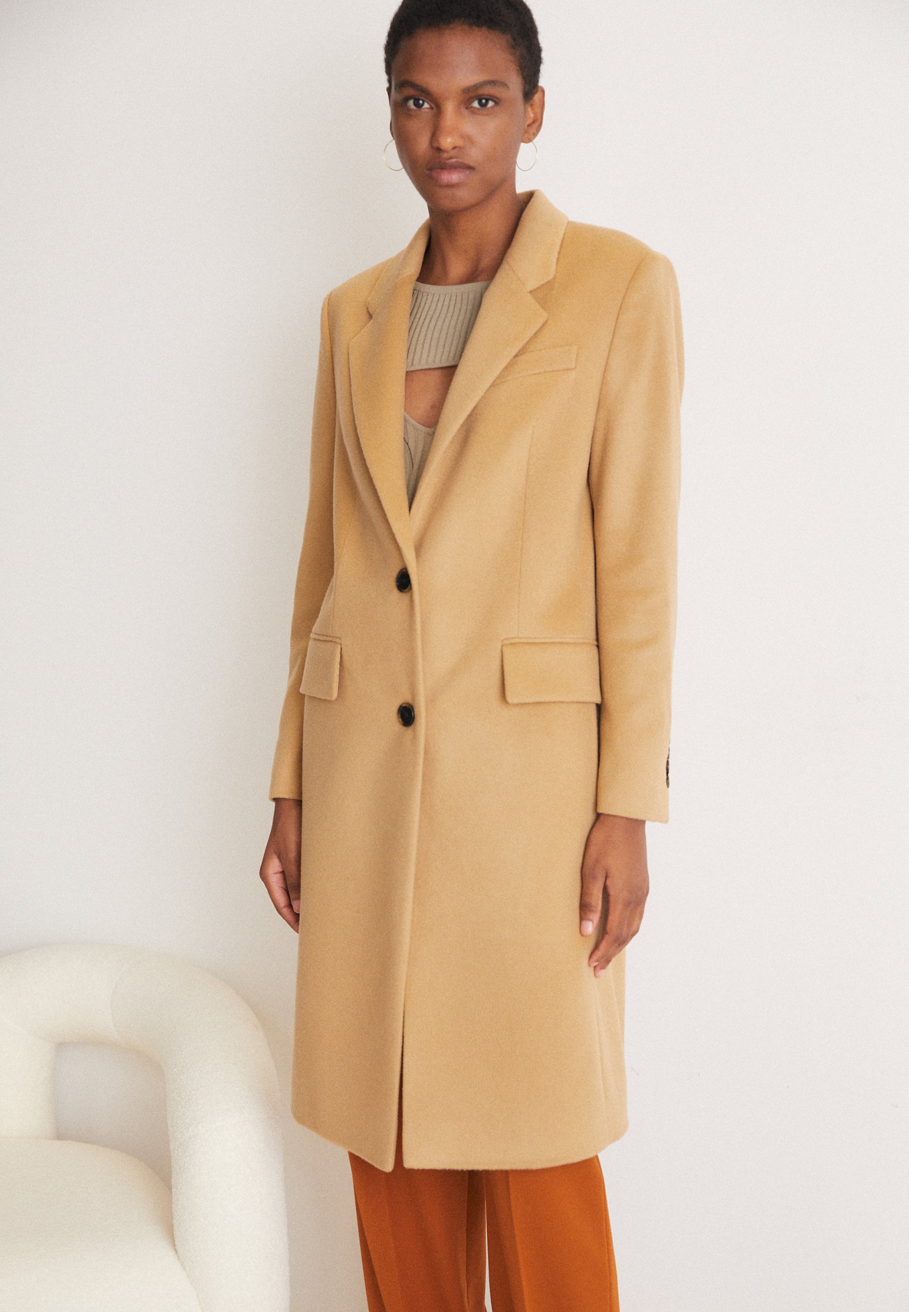 Cashmere Hugo Boss Catara Boss Wollmantel BOSS CATARA Classic Coat