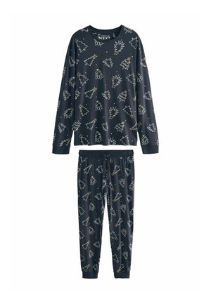 Next FAMILY MATCHBACK CHRISTMAS - REGULAR FIT - Nachtwäsche Set - black christmas tree