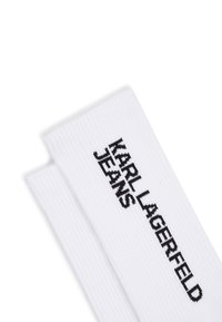 Karl Lagerfeld Jeans LOGO (PACK OF 2) - Calcetines - white