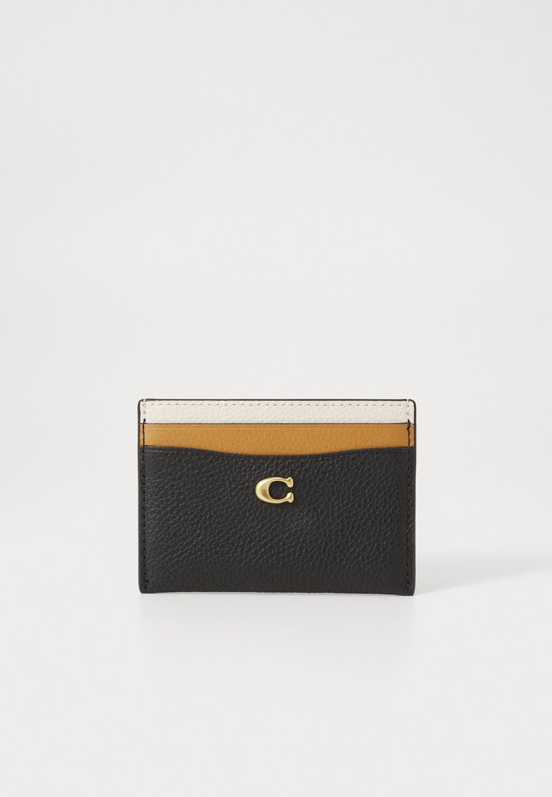 COACH ESSENTIAL CARD CASE IN COLORBLOCK - Geldbörse - black multi
