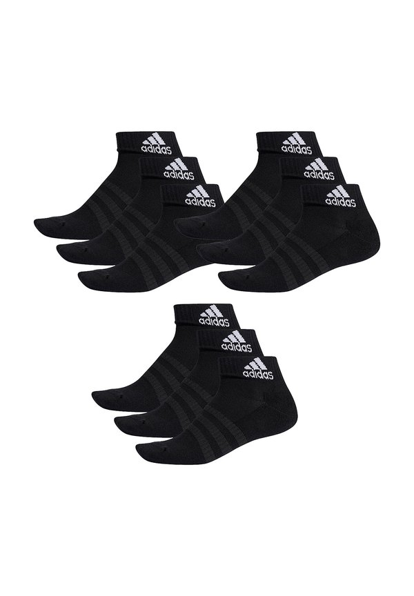 9 PACK  ANKLE  QUARTER UNISEX KURZ - Sportsocken