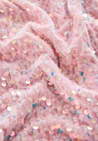 Non sélectionné, light pink velour sequin