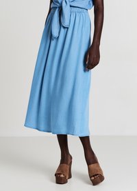 Calliope Gonna a campana - blu denim chiaro