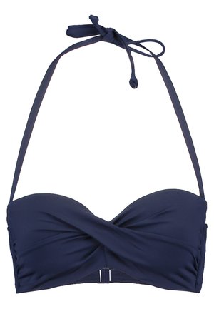 BANDEAU TOP - Horní díl bikin - navy