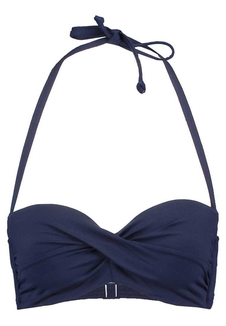Navy bandeau bikini sales