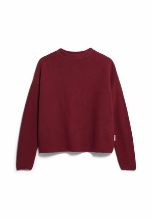 ARMEDANGELS, MERINAA LINKS LINKS - Strickpullover - velvet red
