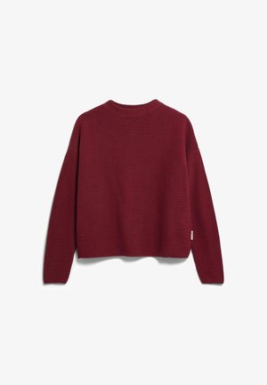 ARMEDANGELS, MERINAA LINKS LINKS - Strickpullover - velvet red