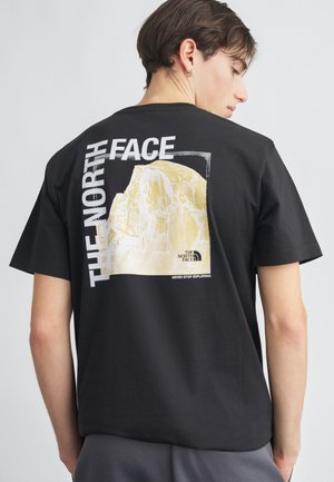 HALF DOME PHOTO REGULAR SHORT SLEEVE TEE GRAPHIC - Μπλουζάκι με στάμπα - black