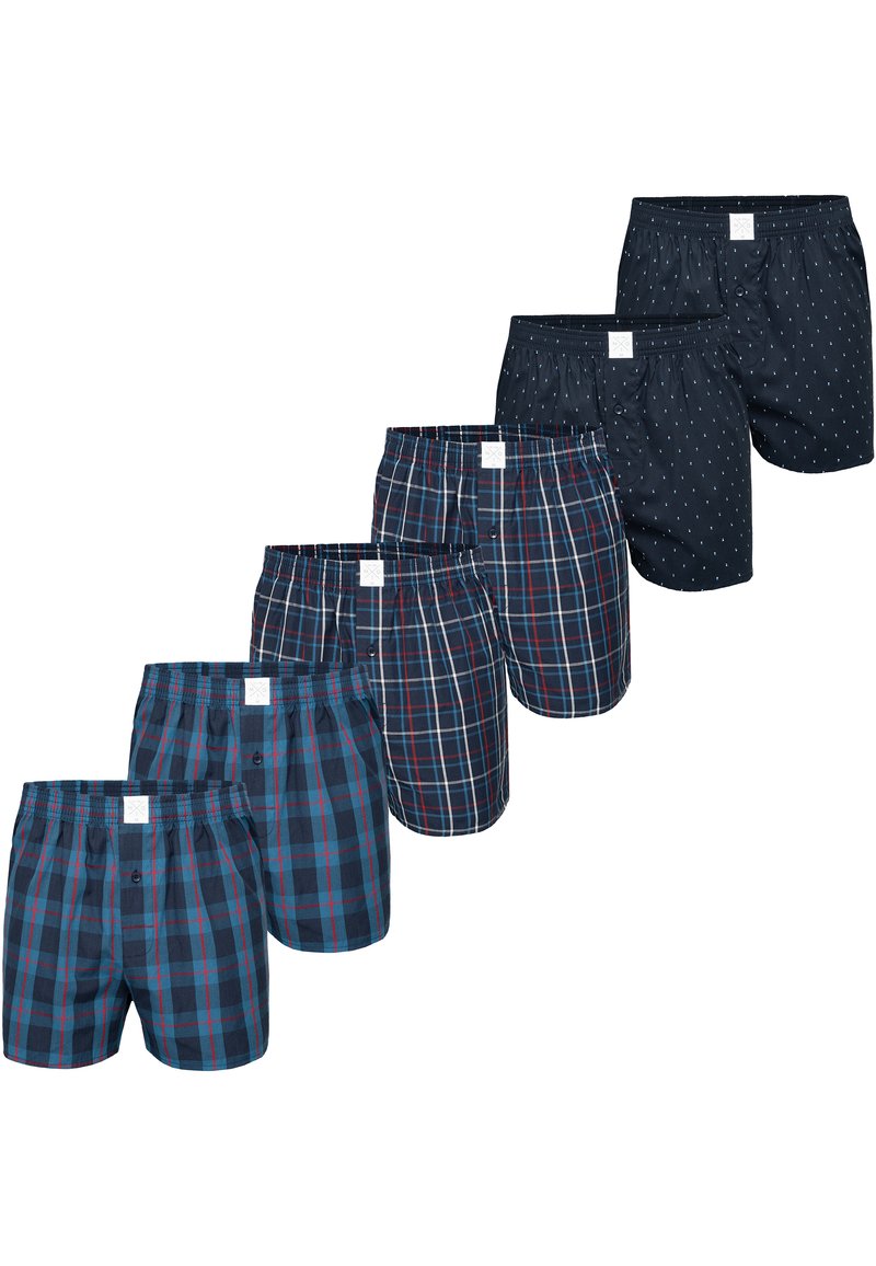 MG-1 6-PACK CLASSIC - Caleçon - blue red white