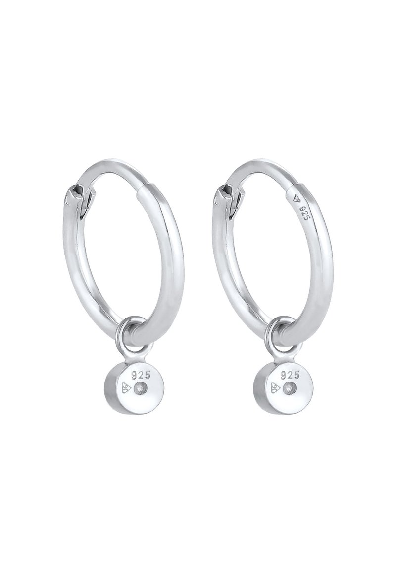 Damen Halsketten | Elli HOOPS MINIMAL Ohrringe silber/silberfarben - NG13112 Damen Halsketten | Elli HOOPS MINIMAL Ohrringe silber/silberfarben - NG13112
