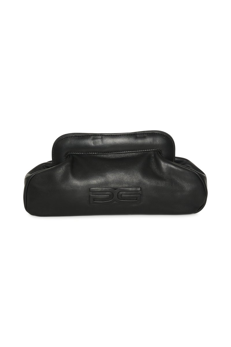 Gestuz VELINA EMBOSSED - Carteira de mão - black