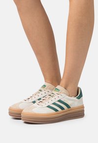 adidas gazelle silver green womens adidas Originals WMNS Gazelle Bold main image 1