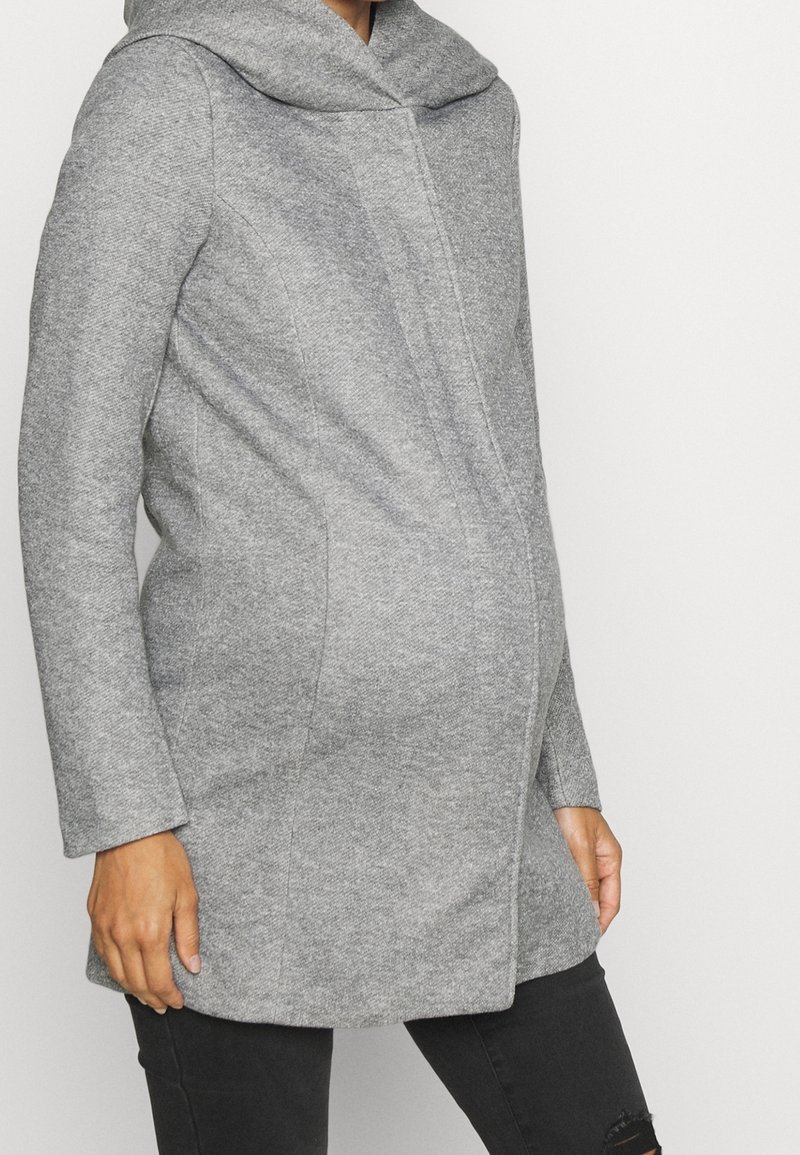 ONLY MATERNITY Abrigo clásico - mottled light grey