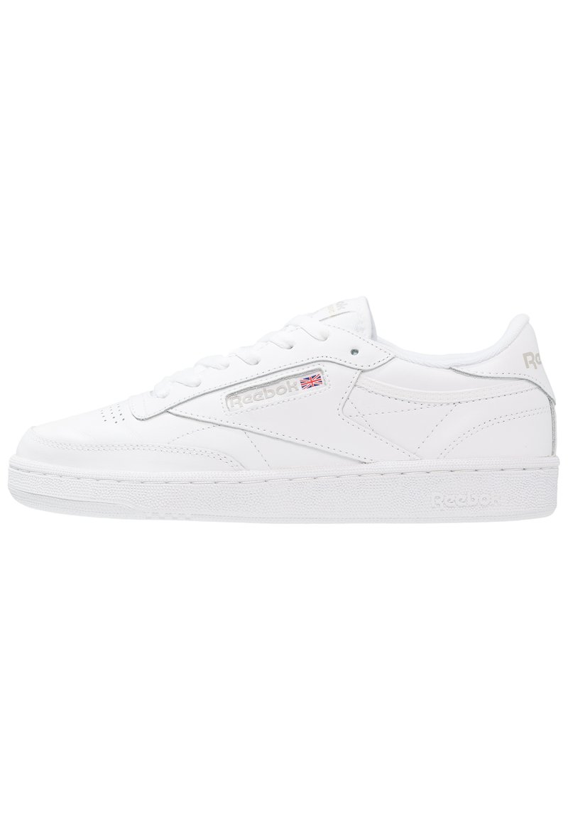 Verzorger Trend uitlaat Reebok Classic CLUB C 85 - Sneakers laag - white/light grey/wit - Zalando.nl