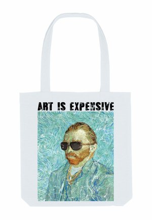 EXPENSIVE VAN GOGH PRINT - Cabas - white