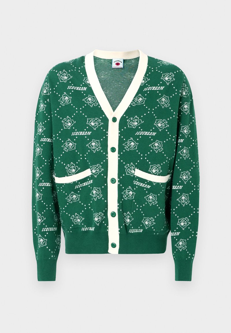 Icecream MONOGRAM CARDIGAN - Cardigan - green - Zalando.co.uk