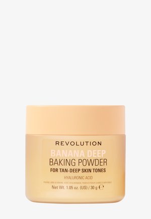 Makeup Revolution REVOLUTION LOOSE BAKING POWDER - Poeder - revolution loose baking powder banana deep