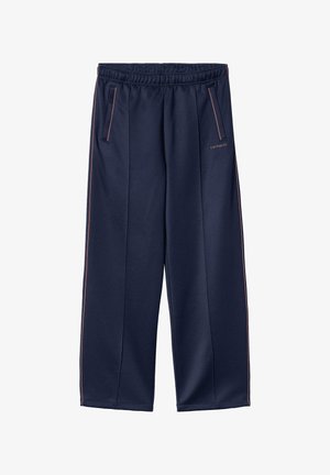 Carhartt WIP, CARHARTT WIP BENFORD HOSE LIFESTYLE - TEXTILIEN - HOSEN LANG - Træningsbukser - blaurosa