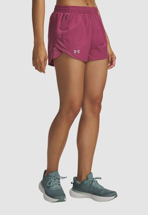 Under Armour FLY-BY - Träningsshorts - fuchsia dusk