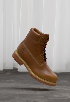 Timberland, HERITAGE 6 INCH LACE BOOT UNISEX  - Schnürstiefelette - mid brown