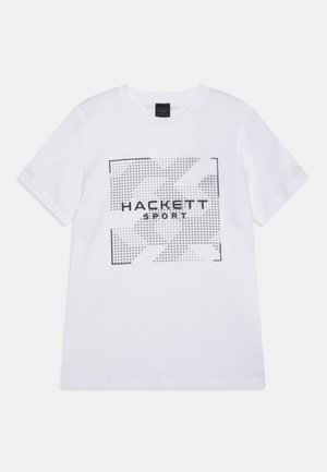 DIGITAL TEE - Triko s potiskem - white