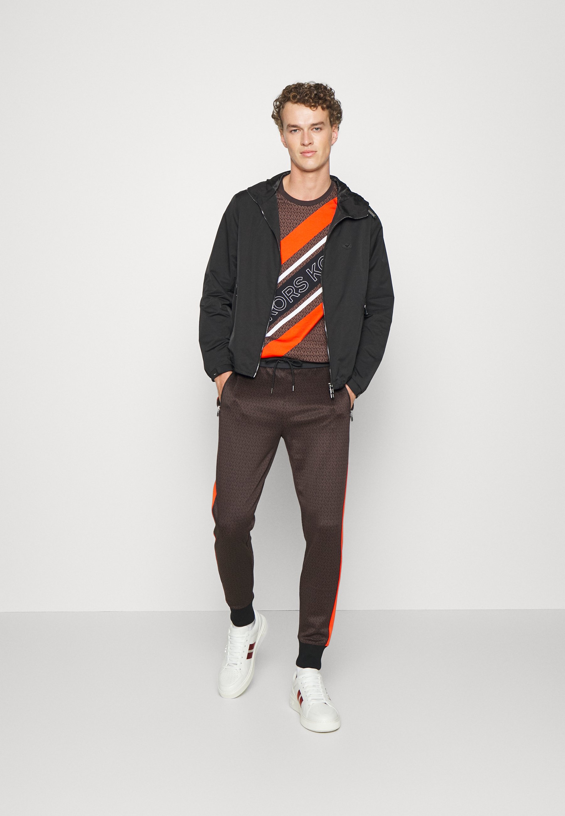 Michael Kors GO TRACK JOGGER - Pantaloni sportivi - chocolate/marrone -  Zalando.it