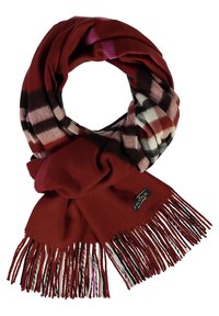 FRAAS PLAID KARO CASHMINK - Schal - rust