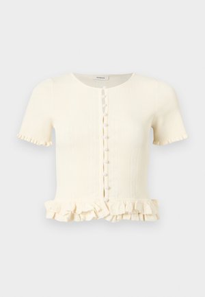 PETIT CARDI  - Kardigán - ecru