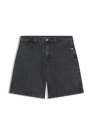 BAGGY - Jeans Shorts - black