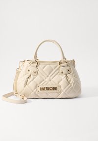 QUILTED - Handbag - avorio